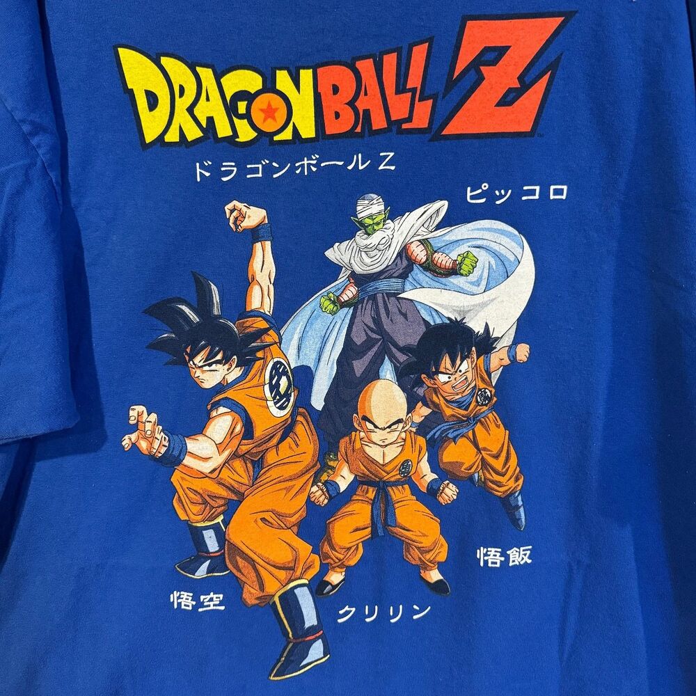 Ripple Junction T-Shirt Men's Blue 3X Dragon Ball Z Anime Graphic Cotton - Picture 2 of 7